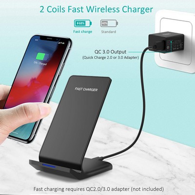 Super Fast Charging 35W QI Wireless Charger Stand