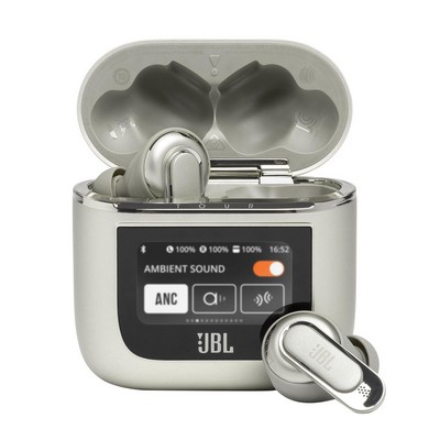 JBL Tour Pro 2 True Wireless Adaptive Noise Cancelling Earbuds Champagne