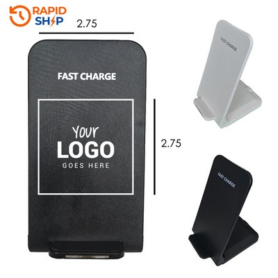 15W Fast QI Wireless Charger Stand
